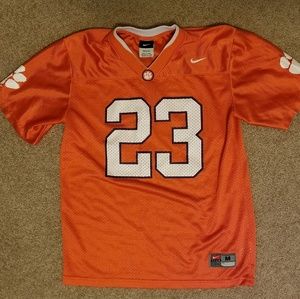 Clemson Tigers football jersey youth medium orange